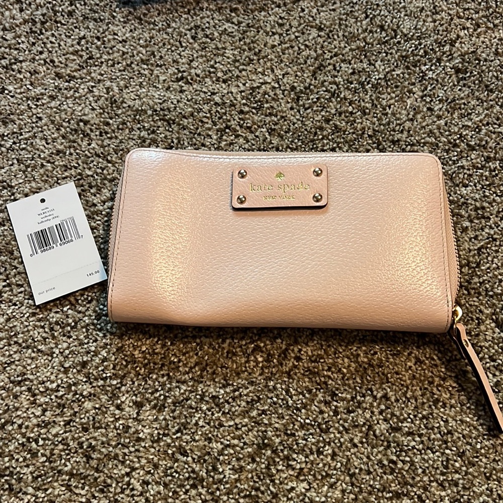 Kate spade neda wallet in balletslip NWT
